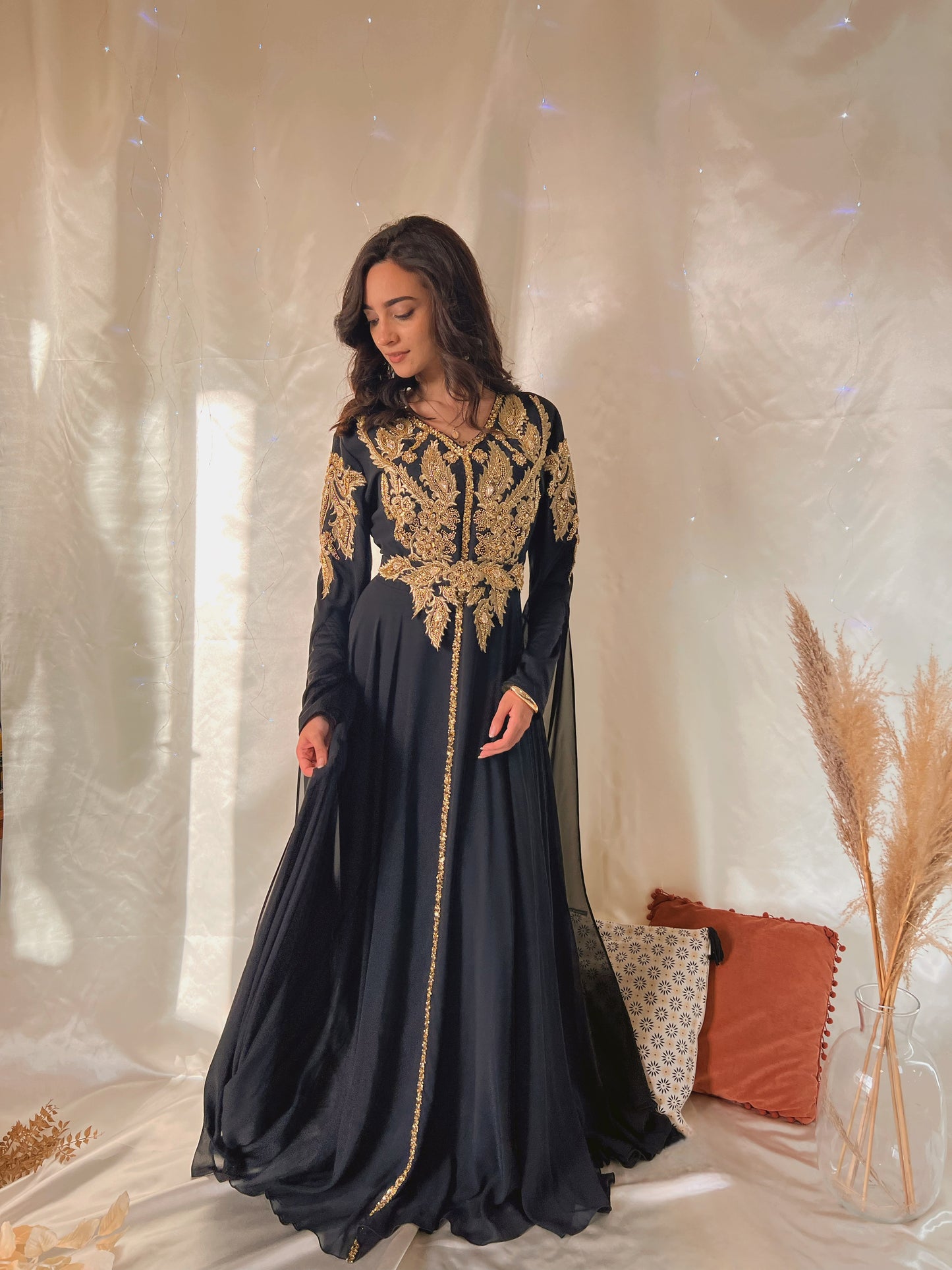 Caftan Sultana - Noir