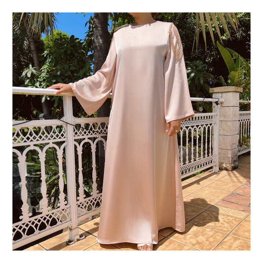 Robe « Rose veloutée »