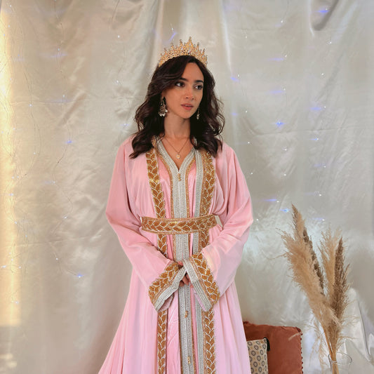 Caftan Sayyida - Rose