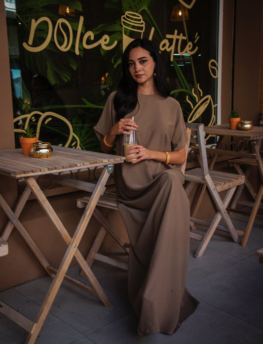 Sous Robe « Radieuse » - Taupe