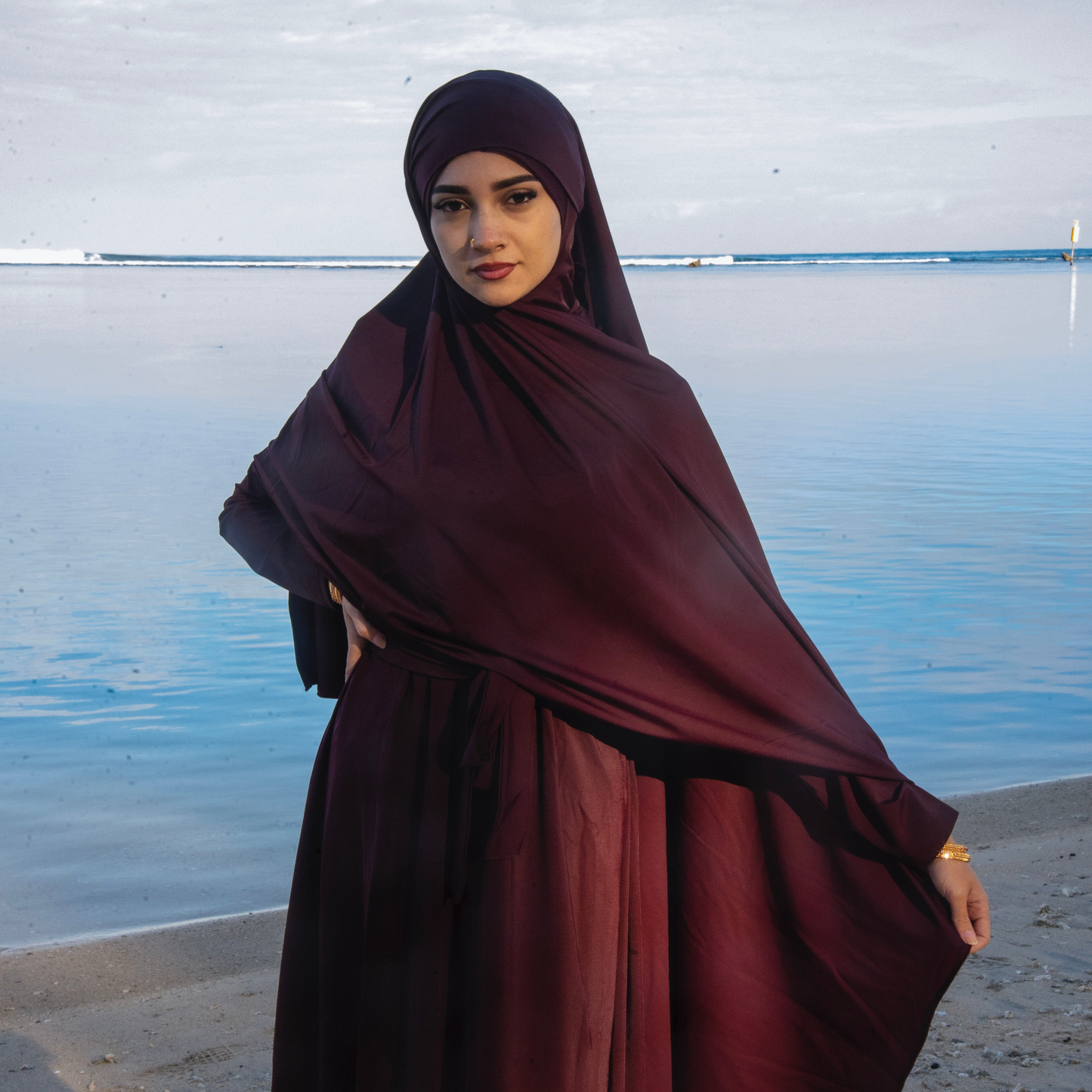 Burkini long- Prune