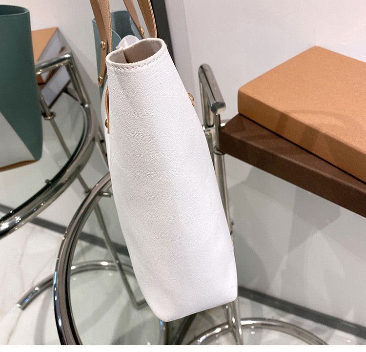 Sac Ă main souple - Noir/blanc