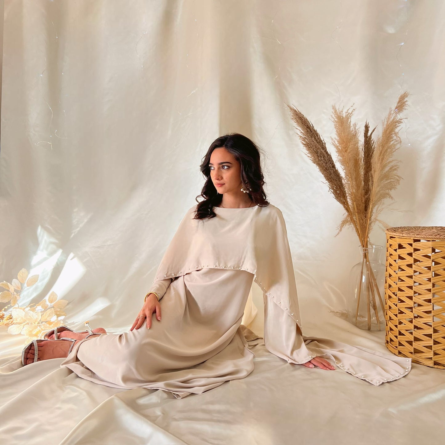 Robe Layali - Beige sable