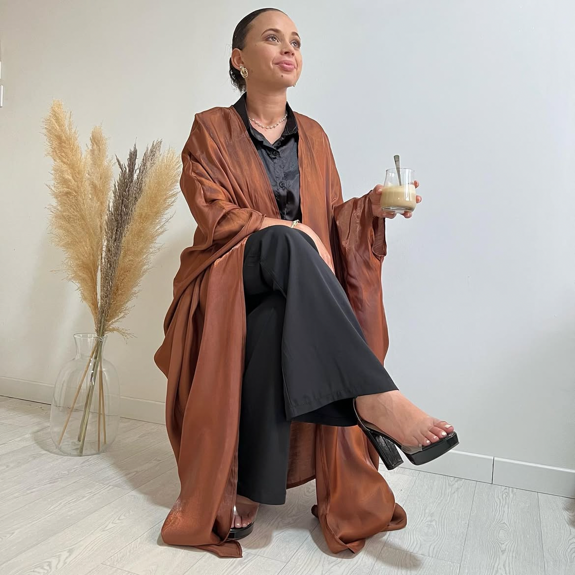 Kimono Charme - Camel