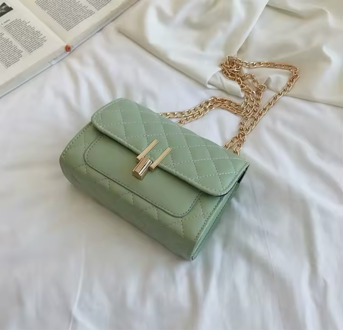 Sacoche rigide cuir PU