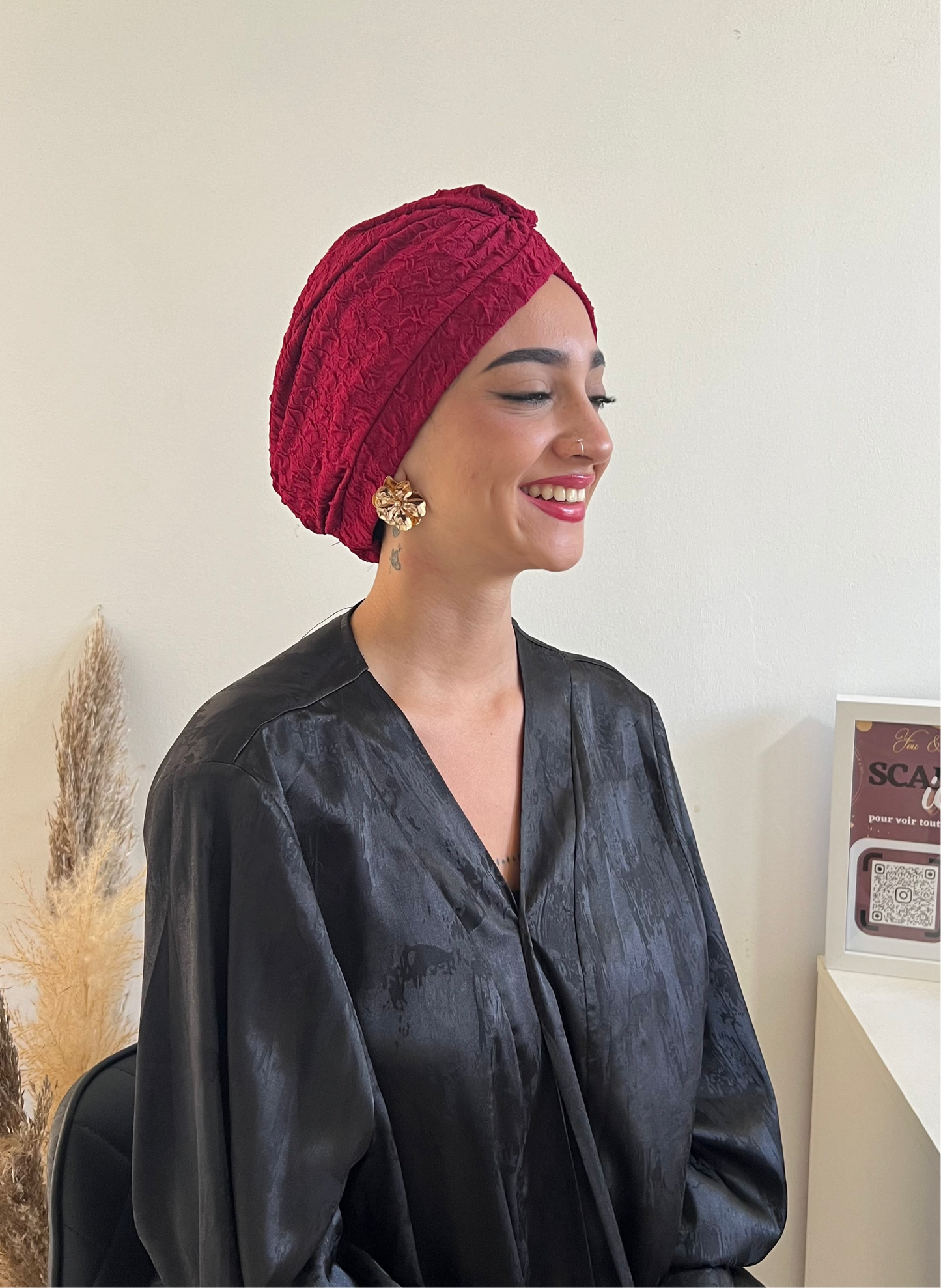 Bonnet croisé
