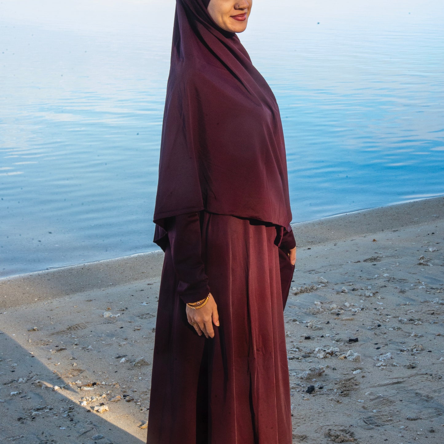 Burkini long- Prune