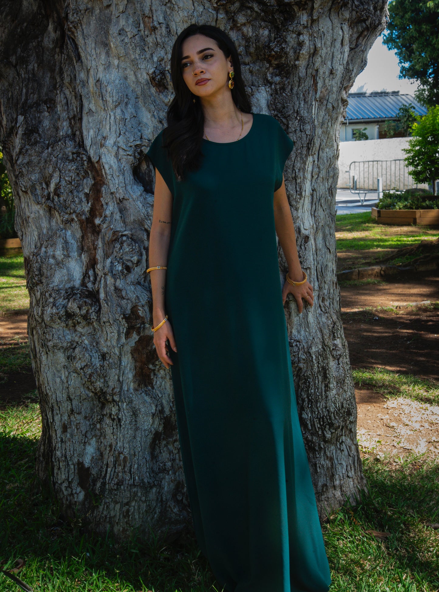 Sous robe débardeur - Vert sapin