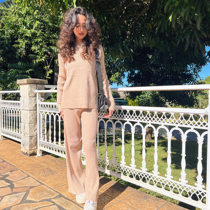 Complet douce Hiver - Beige