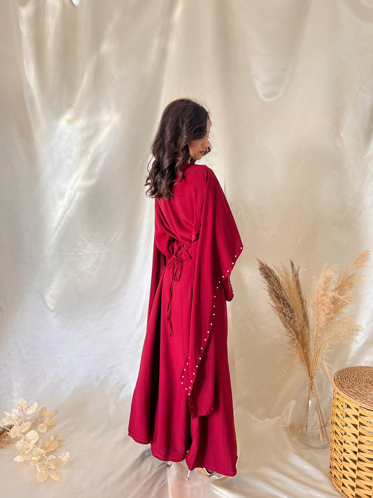 Robe Layali - Bordeau