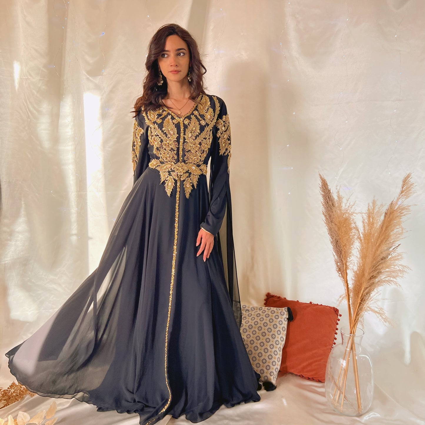 Caftan Sultana - Noir