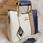 Sac "Vega" - Blanc/Bleu/Beige