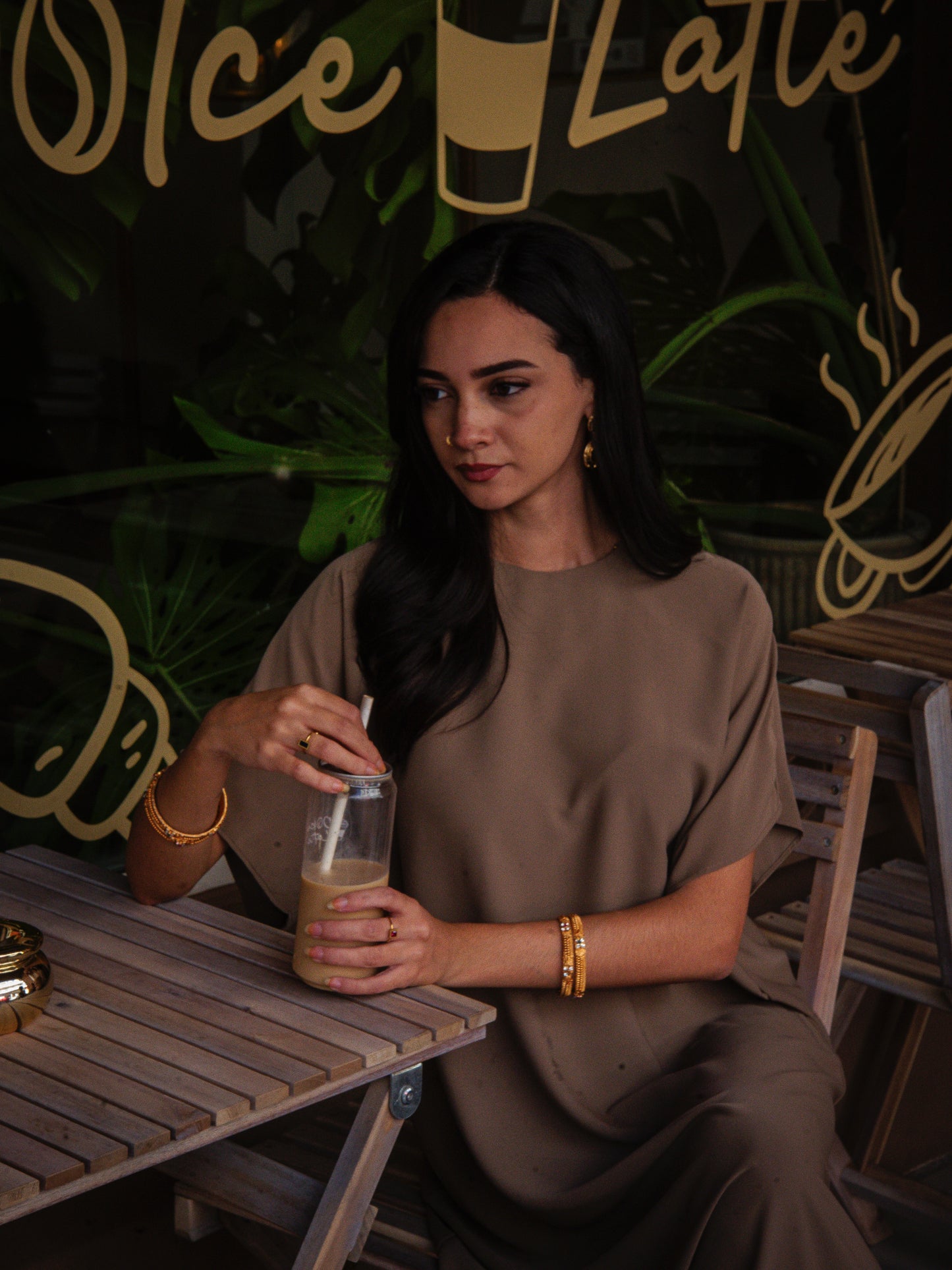 Sous Robe « Radieuse » - Taupe