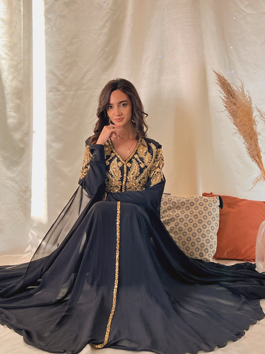 Caftan Sultana - Noir