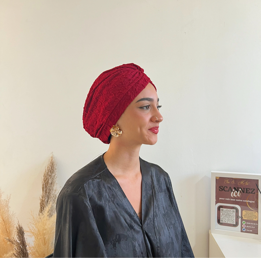 Bonnet croisé