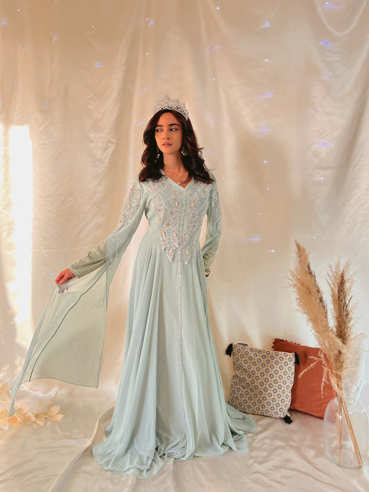 Caftan Sultana - Vert