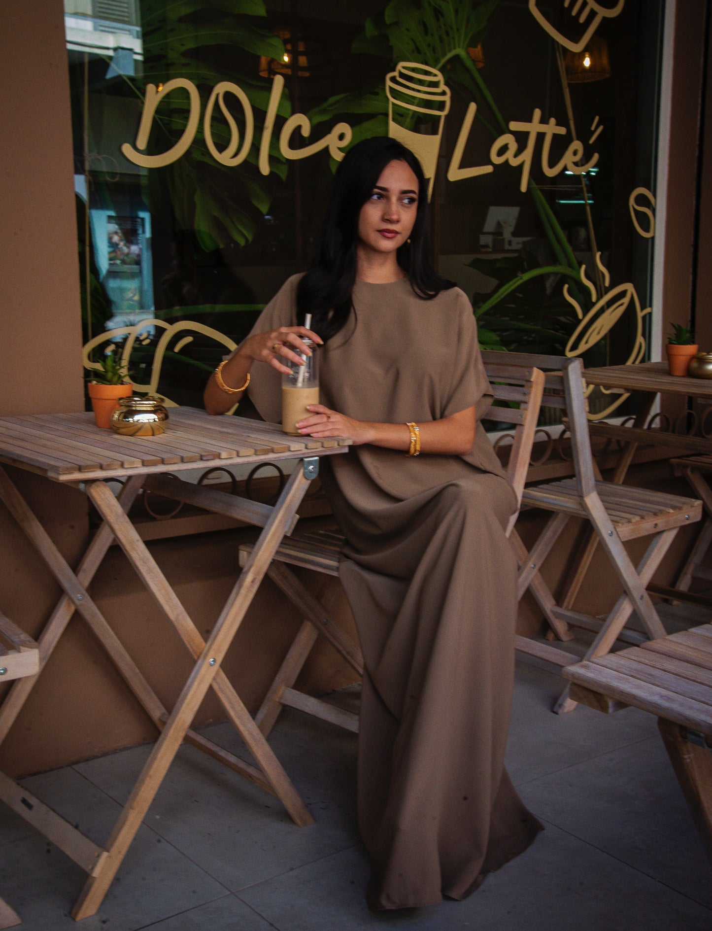 Sous Robe « Radieuse » - Taupe