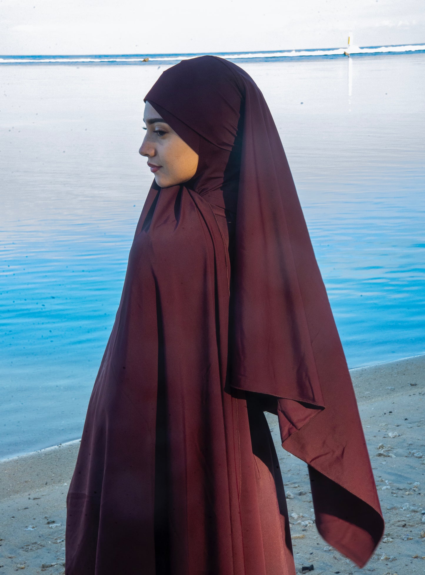 Burkini long- Prune