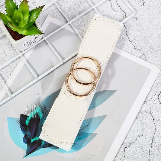 Ceinture élastique - blanche