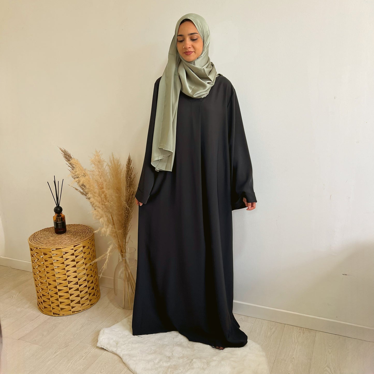 Robe abaya hilya - Noir