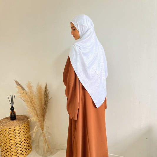 Foulard soie & viscose satinée