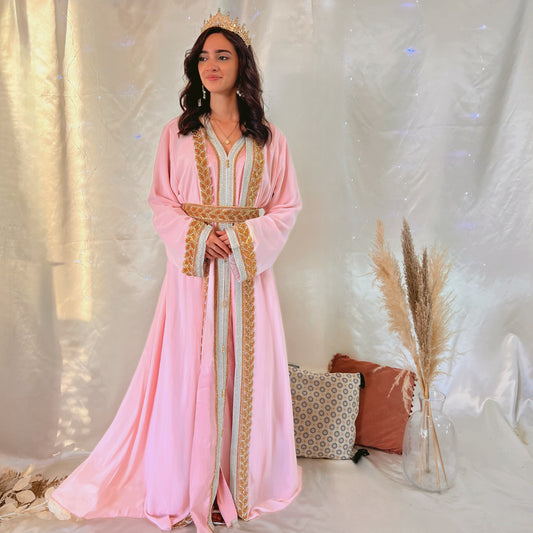 Caftan Sayyida - Rose